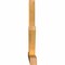 Ekena Millwork Saratoga Rough Sawn Timber Gable Bracket, Western Red Cedar, 108"W x 40"H x 4"D x 4"F, 9/12 Pitch GBW108X40X0404SAR00RWR - alternate 5